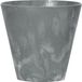 Prosperplast Kunststof bloempot betonlook - 30 cm - Grijs