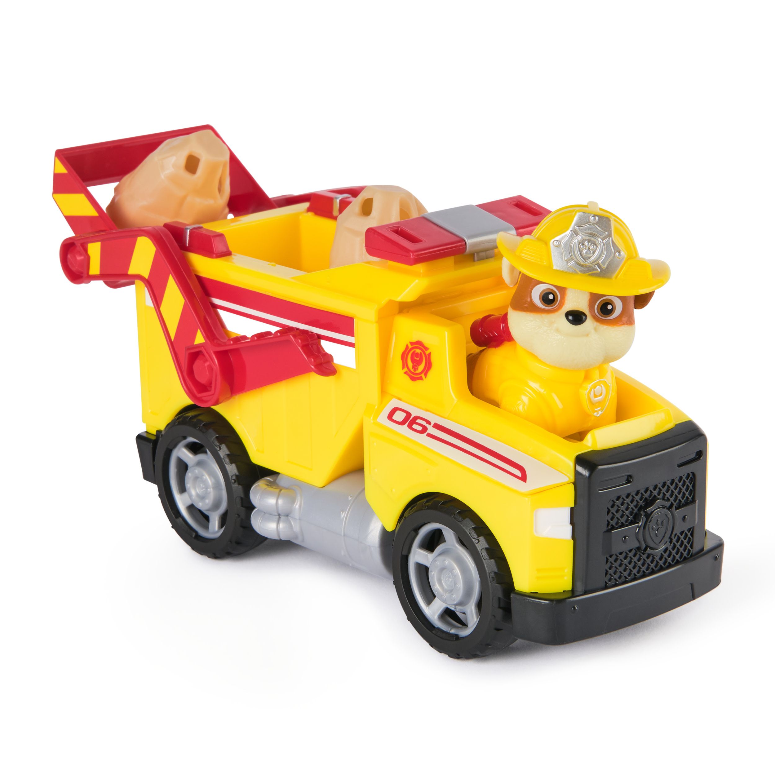 Spin Master PAW Patrol Rubble's Kiepwagen Speelgoedauto met Speelfiguur