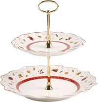 Villeroy & Boch Toy's Delight Etagère - 2-laags - 24 cm - Kerst