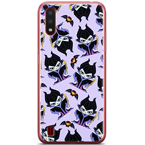ERT GROUP mobiele telefoonhoesje voor Samsung A01 - Maleficent 004 - Disney