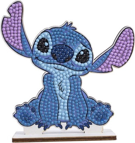 OZ International Crystal Art Disney Stitch Diamond Painting Figurine