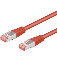 Wentronic CAT 6-1000 SSTP PIMF Red 10m