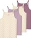 NAME IT NKFSTRAP TOP 4P BUTTERCREAM FLORAL NOOS Sous-vêtements fille - Buttercream