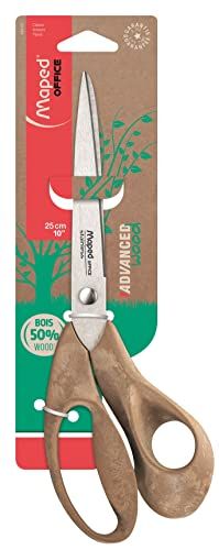Maped Office Advanced Wood schaar - 25 cm - Asymmetrisch