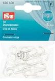 Prym - Prym clip-on transparante (6 mm) haak - 1 Stuk