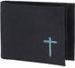 oxmox New Cryptan RFID Protect Pocketbörse Freedom Cross Print Cyan Black