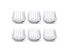 Georg Jensen Verre bas Bernadotte 25 cl Lot de 6 Cristal