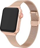Go Go Gadget - Smartwatch bandje - Geschikt voor Apple Watch Series 1/2/3/4/5/6/se - 38/40 MM - Magnetische sluiting - Rose goud