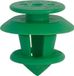 Mercedes-Benz Clips pour garniture intérieure et porte en sachet, pour véhicules Mercedes-Benz, 8,2 mm, poinçon, vert, 8 pièces
