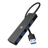 OOTDAY USB C Hub HDMI, 4-in-1 USB C multipoort met snelle gegevensoverdracht, USB 3.0 USB-uitbreiding, compatibel met desktopcomputer, MacBook Pro/Air, iMac