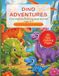 Dino Adventures Coloring Book: A Fun Dinosaur Coloring Book for kids ages 4-7 | Fun Facts Included | Jumbo Dinosaur Book for Kids | 8.5x11 Inches, 32 coloring pages