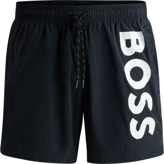 BOSS Zwemshort Octopus Zwart Heren - Maat S - Polyamide - Zwemmen