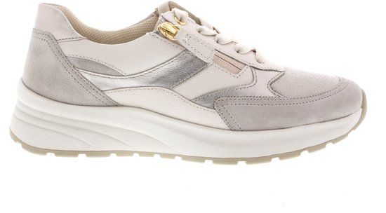 Gabor Sneakers Beige Leer K-leest