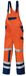 BP 2011 845 tuinbroek 50% katoen, 50% polyester Warnorange/donkerblauw, maat 64N