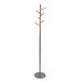 Versa Malmö Kapstok Grijs Hout MDF 28 x 171 x 28 cm