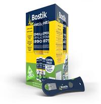 Bostik Premium Acryl wit 3x BI/BU/ANTICR + Gratis kokersnijder