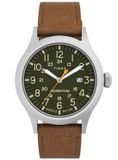 Timex Expedition Scout TW4B23000 Horloge - Leer - Bruin - Ø 40 mm