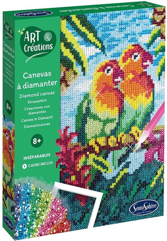 Sentosphère diamantcanvas knutselset vogels