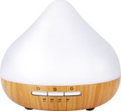 Grundig Aroma Diffuser Luchtbevochtiger 300ml - Elektrische Geurverspreider met LED Verlichting en Timer - Wit