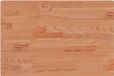 vidaXL - Wastafelblad - 60x40x1,5 cm - massief beukenhout