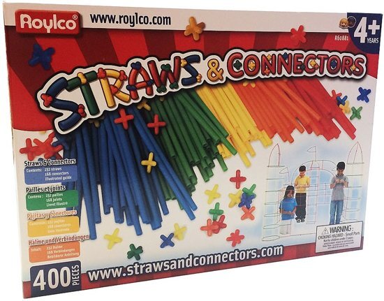 Roylco Straws & Connectors 400 stuks