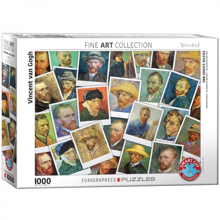 Eurographics Van Gogh Selfies Puzzel (1000 stukjes)