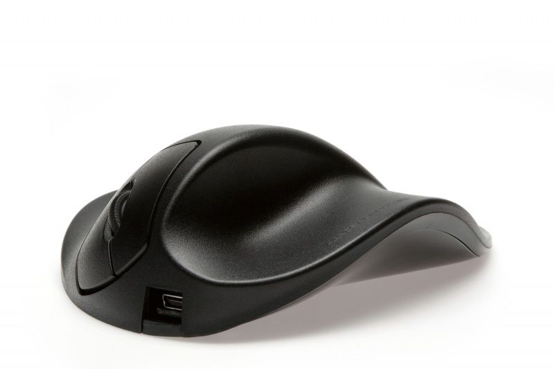 BakkerElkhuizen HandShoeMouse - Zwart - 1500 DPI - Bedraad