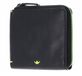 Golden Head Leren portemonnee Neon RFID Protect RV-Börse 3318 Schwarz zwart