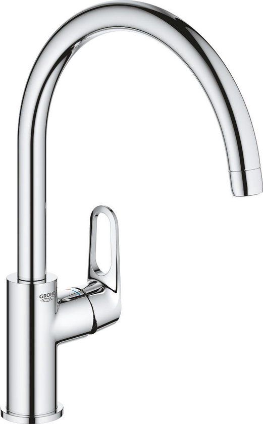 GROHE Bau Flow Keukenkraan - Chroom - 31538001