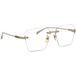 Gucci GG1938O 001 54 Lunettes de vue femme doré carrées 54mm