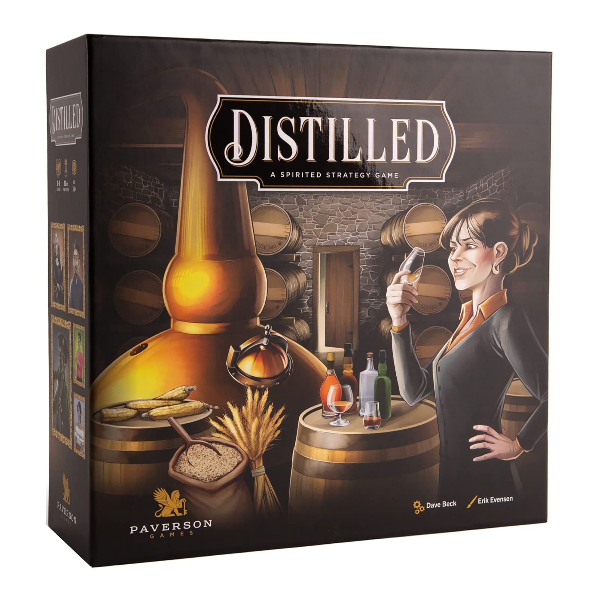 Da Vinci Games Distilled - A spirited Strategy Game