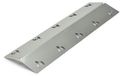 Couvercle de brûleur en acier inoxydable - 350x105mm - extra fort 1,5mm - adapté à de nombreux barbecues