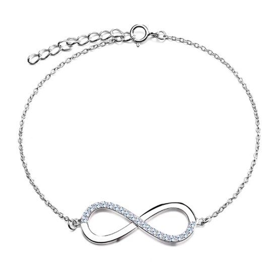 Cilla Jewels armband Zilverkleurig Infinity