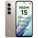 Xiaomi Redmi 15, Smartphone 8+256GB, 6.9" FHD+ 144Hz DotDisplay, Snapdragon 685, 50MP AI dual camera, 7000mAh Battery, Titan Gray, Charger Not Included