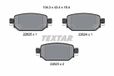 TEXTAR Set remblokken achter 2262301
