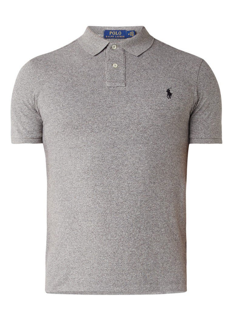 Ralph Lauren Slim fit polo van piqué katoen