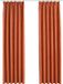 vidaXL Gordijnen verduisterend met haken 2 st 140x175 cm roestkleurig