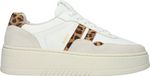 Blackstone GARNET KODA - FL720 White Leopard - Sneaker (low) - Dames - White - Maat: 41