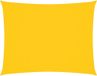 Voile d'ombrage rectangulaire 3x6 m tissu oxford jaune