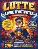 Livre de coloriage sur la lutte pour enfants : Petits héros du ring