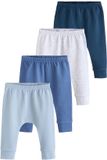 Next - Jongens - Verpakking van 4 babyleggings - Blauw
