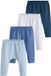 Next - Jongens - Verpakking van 4 babyleggings - Blauw