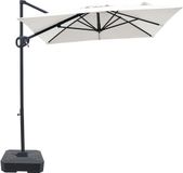 AXI Luma Zweefparasol 200x300 cm Antraciet/Beige
