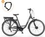 Tomos EB 11 - Vélo électrique - 28 pouces - moteur 250W - Autonomie jusqu'à 140 km - 7 vitesses - batterie 626Wh - Entrée basse - Anthracite mat