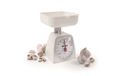 Excelsa Colors Mechanische keukenweegschaal, 3 kg, ABS, 15 x 14 x 18 cm, Bianco