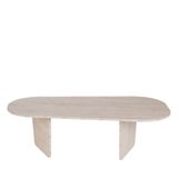 Drawer Asir Salontafel Travertijn Melamine 130 x 65 x 40 cm