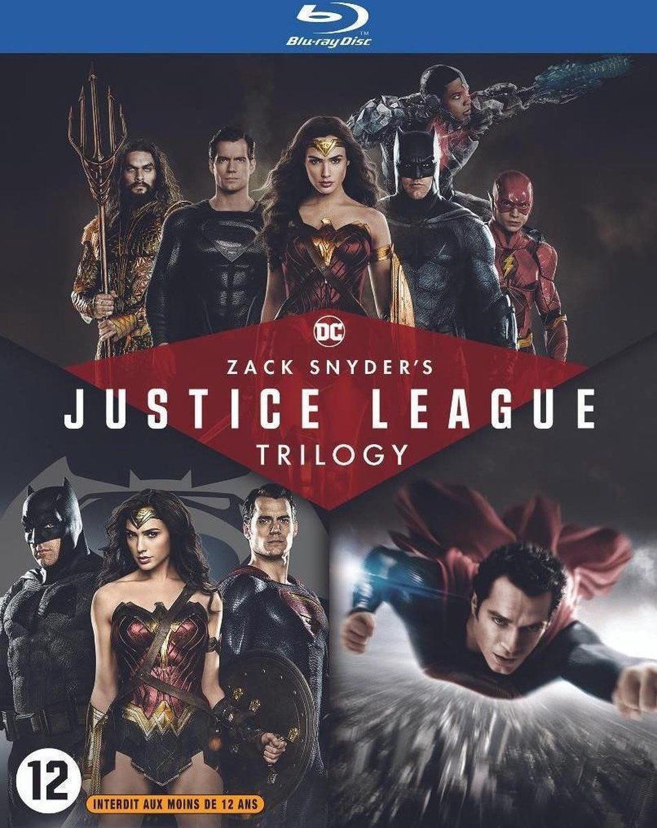 Zack Snyder's Justice League Trilogy - Blu-ray