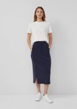 s.Oliver Scuba midirok met elastische tailleband