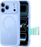 ESR Classic Hybrid MagSafe hoesje - Geschikt voor iPhone 17 Pro Max en iPhone 18 Pro Max - Blauw