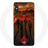 Maniacase Hoesje voor Xiaomi Redmi Note 5 AI Dual Camera Stranger Things Seizoen 4 Poster Art New Theory Crew